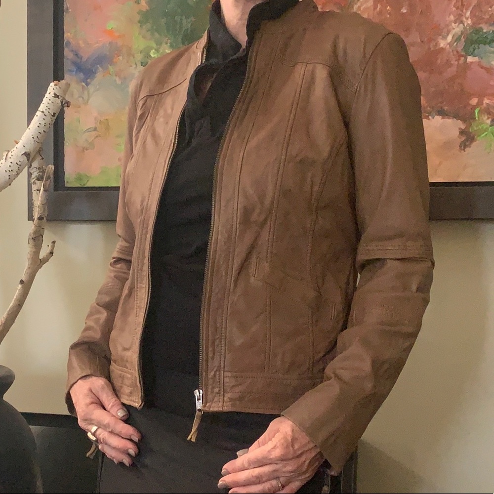 Sundance Brown Leather Jacket